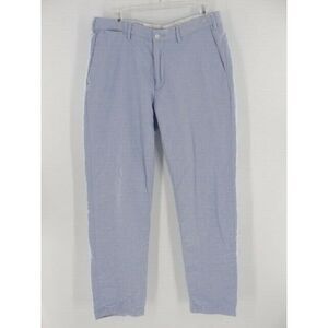 Men's Polo Ralph Lauren Preston Fit Flat Front Blue Chino Pants, 34x34